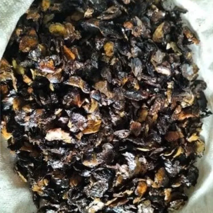 Cashew shell cake byproduct
